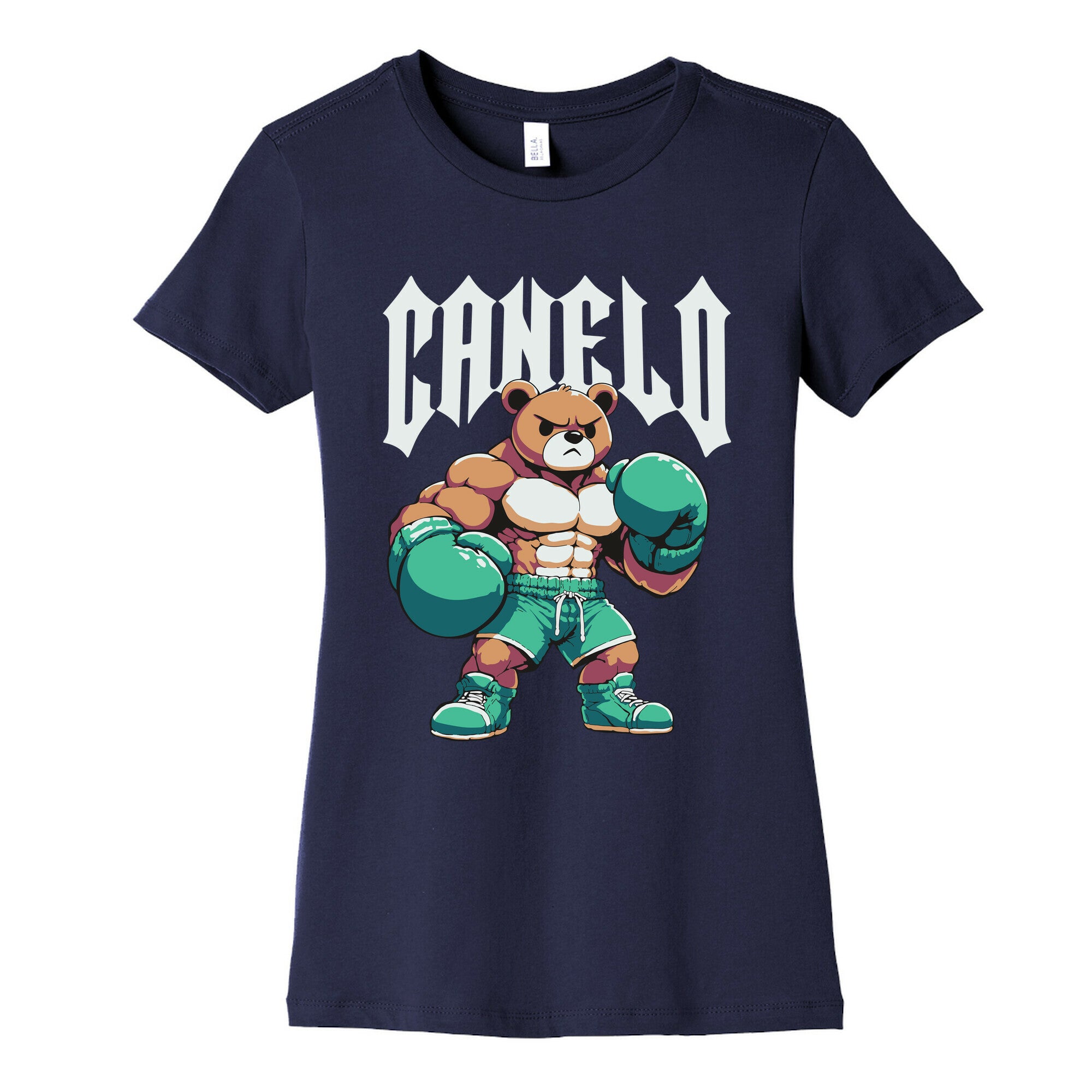 Canelo Teddy Bear Womens Cotton Tee
